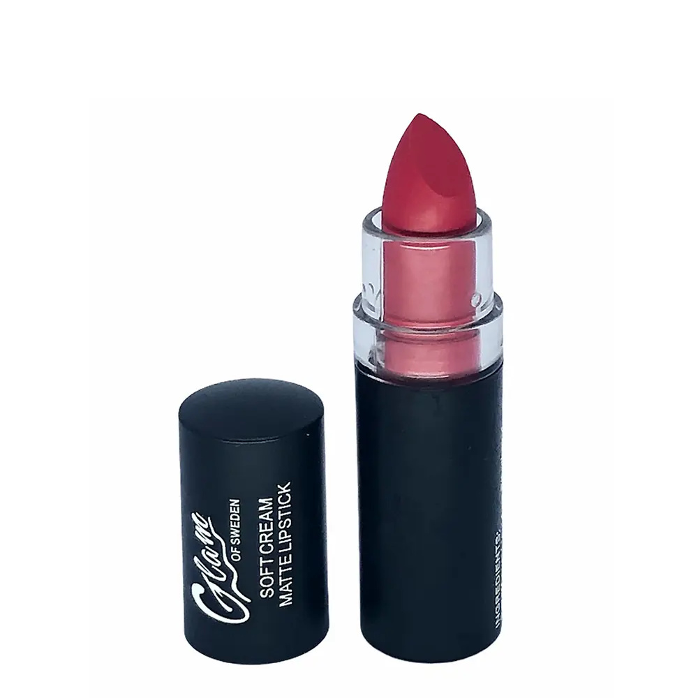 GLAM OF SWEDEN SOFT CREAM matte lipstick #04-pure red GLAM OF SWEDEN SOFT CREAM matte lipstick #04-pure red