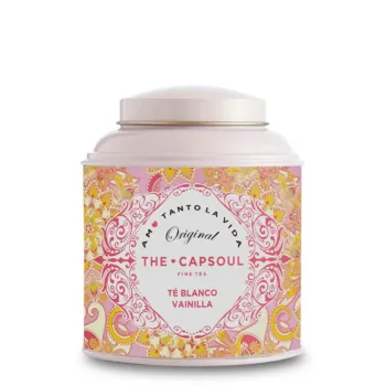 THE CAPSOUL TEA GRANEL blanco vainilla 60 gr