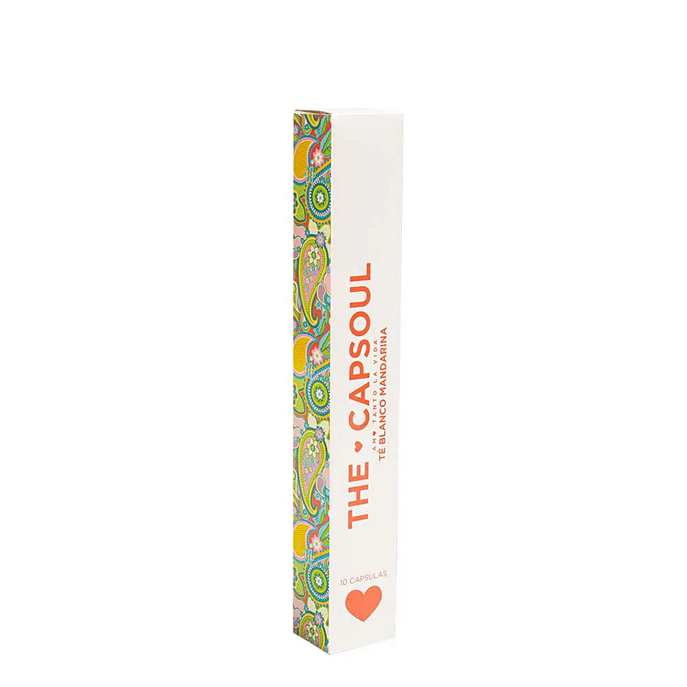 THE CAPSOUL CAPSULES TEA blanco mandarin capsules compatibles Nespresso 10 u THE CAPSOUL CAPSULES TEA blanco mandarin capsules compatibles Nespresso 10 u
