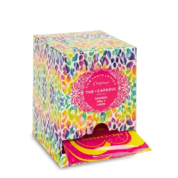 THE CAPSOUL ENVELOPED PYRAMIDSS rooibos honey and lemon  15 u