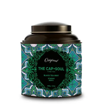 THE CAPSOUL TEA GRANEL black mint 100 gr