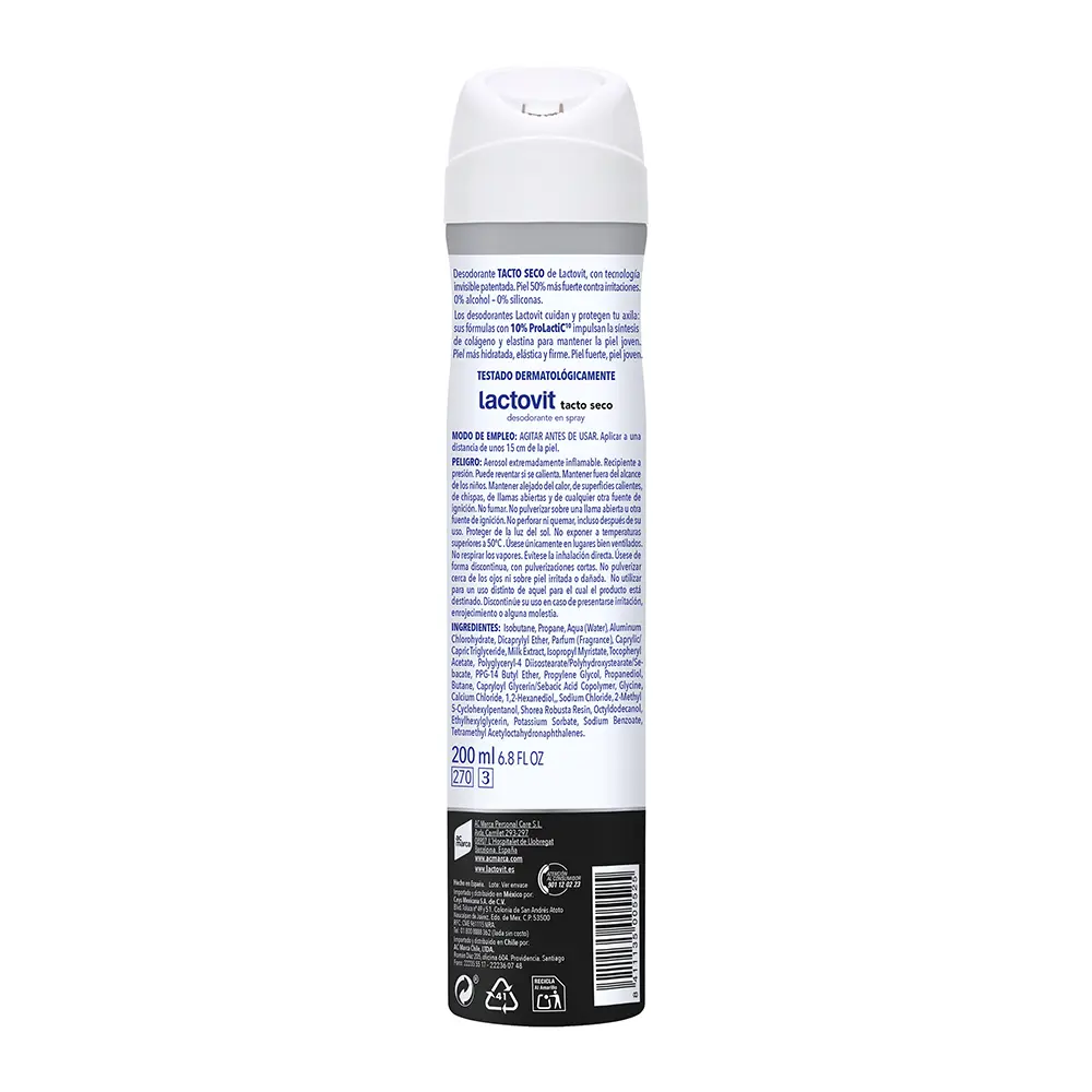 LACTOVIT LACTOVIT Deo spray INVISIBILE ANTIMACCHIE 200 ml