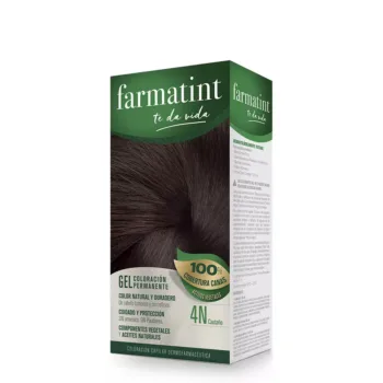 FARMATINT FARMATINT GEL dry  permanent color #4n- chestnut 5 u