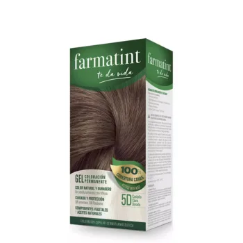 FARMATINT FARMATINT GEL dry  permanent color #5d-light chestnut dorado 5 u