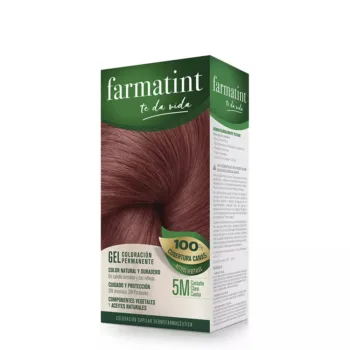 FARMATINT FARMATINT GEL dry  permanent color #5m-light chestnut  mahogany 5 u