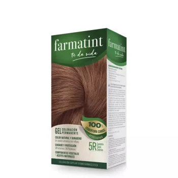FARMATINT FARMATINT GEL dry  permanent color #5r- chestnut light copper 5 u