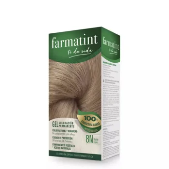 FARMATINT FARMATINT GEL dry  permanent color #8n-blonde clear 5 u