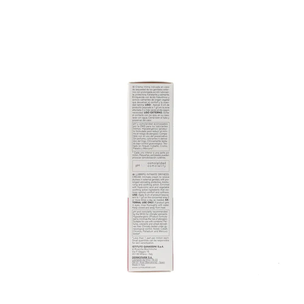 CUMLAUDE LAB LUBRIPIU intimate dryness cream 30 ml CUMLAUDE LAB LUBRIPIU intimate dryness cream 30 ml - Image 4