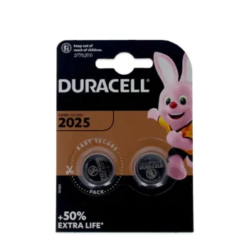 DURACELL DURACELL BUTTON LITHIUM 3V 2025 DL/CR2025 Batteriepaket x 2 St