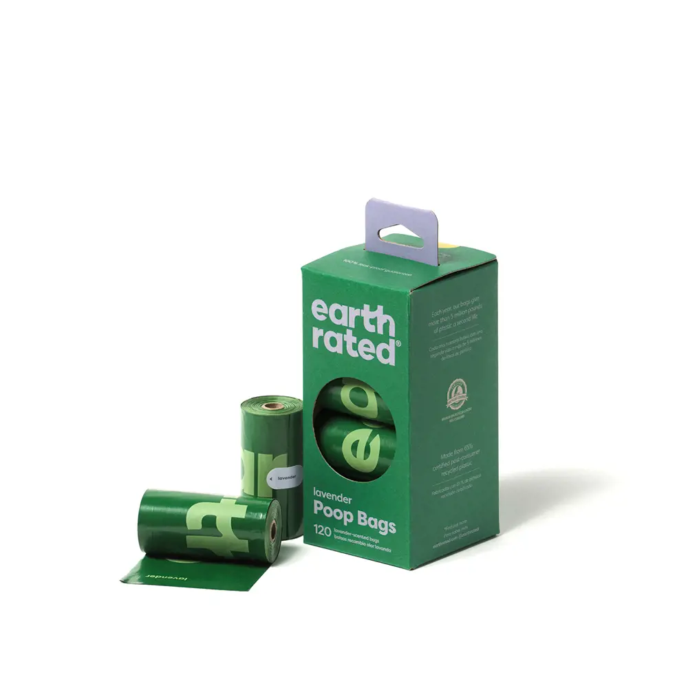 EARTH RATED ROLLOS BOLSA mascota recambio #lavanda 8 x 15 u EARTH RATED ROLLOS BOLSA mascota recambio #lavanda 8 x 15 u - Image 2