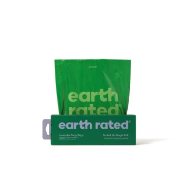 EARTH RATED ROLLO BOLSA mascota dispensador #lavanda 300 u