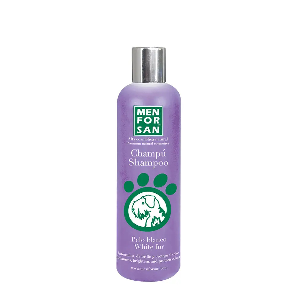 MEN FOR SAN SHAMPOO DOGS with white fur 300 ml MEN FOR SAN SHAMPOO DOGS with white fur 300 ml