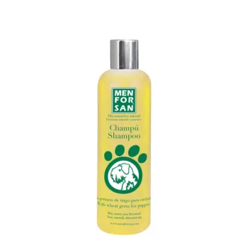 MEN FOR SAN SHAMPOO PERRO cachorros con germe di trigo 300 ml