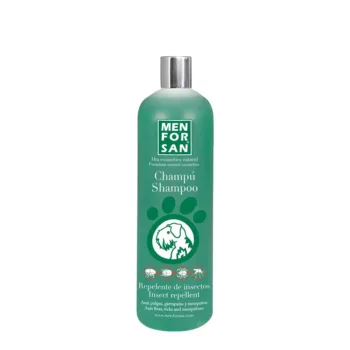 MEN FOR SAN SHAMPOO PERRO repellente de insetti con citronela 1000 ml