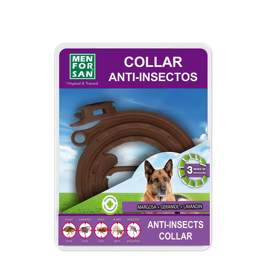 MEN FOR SAN COLLAR anti-insect dogs 60 cm MEN FOR SAN COLLAR anti-insect dogs 60 cm