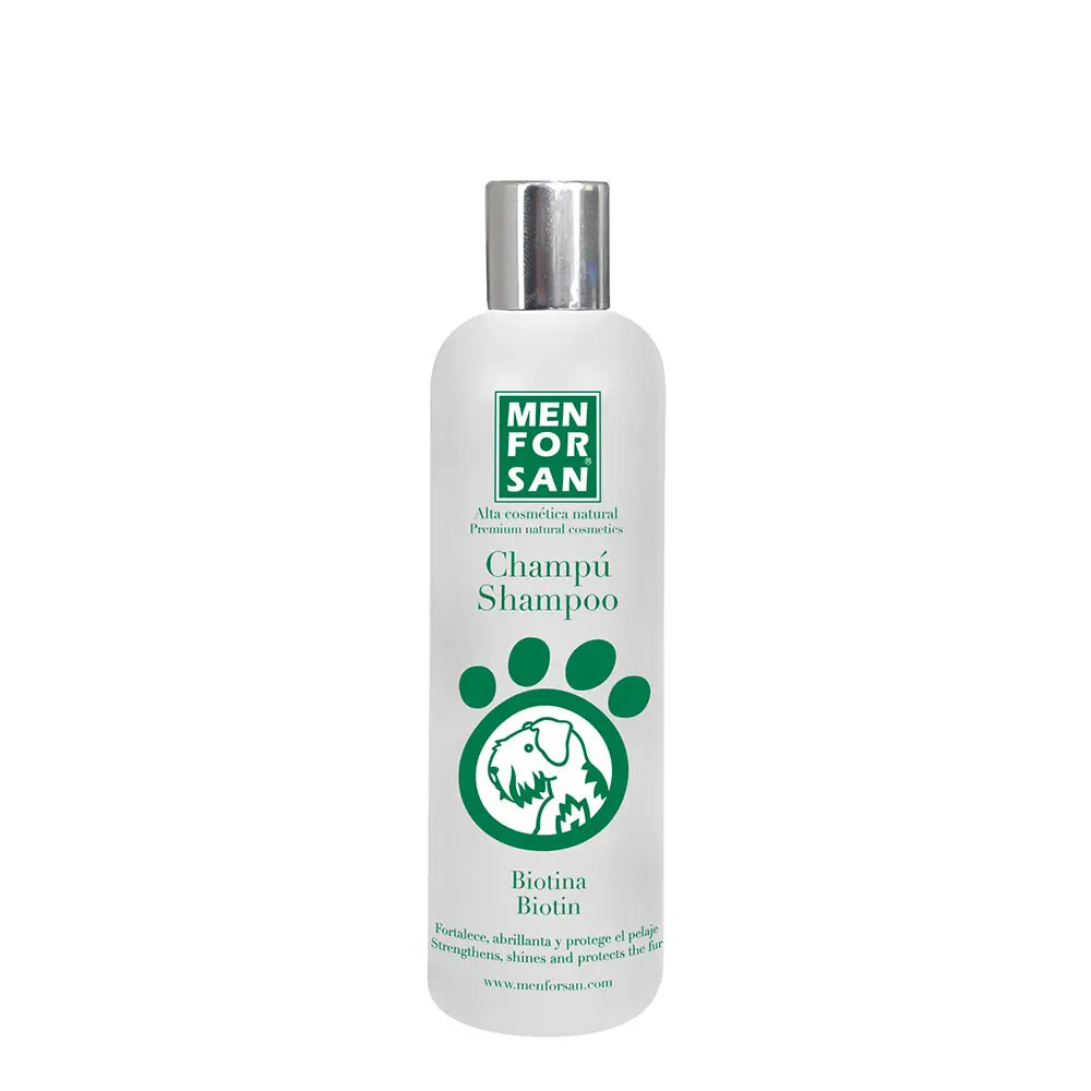 MEN FOR SAN SHAMPOO PERRO biotina 300 ml MEN FOR SAN SHAMPOO PERRO biotina 300 ml
