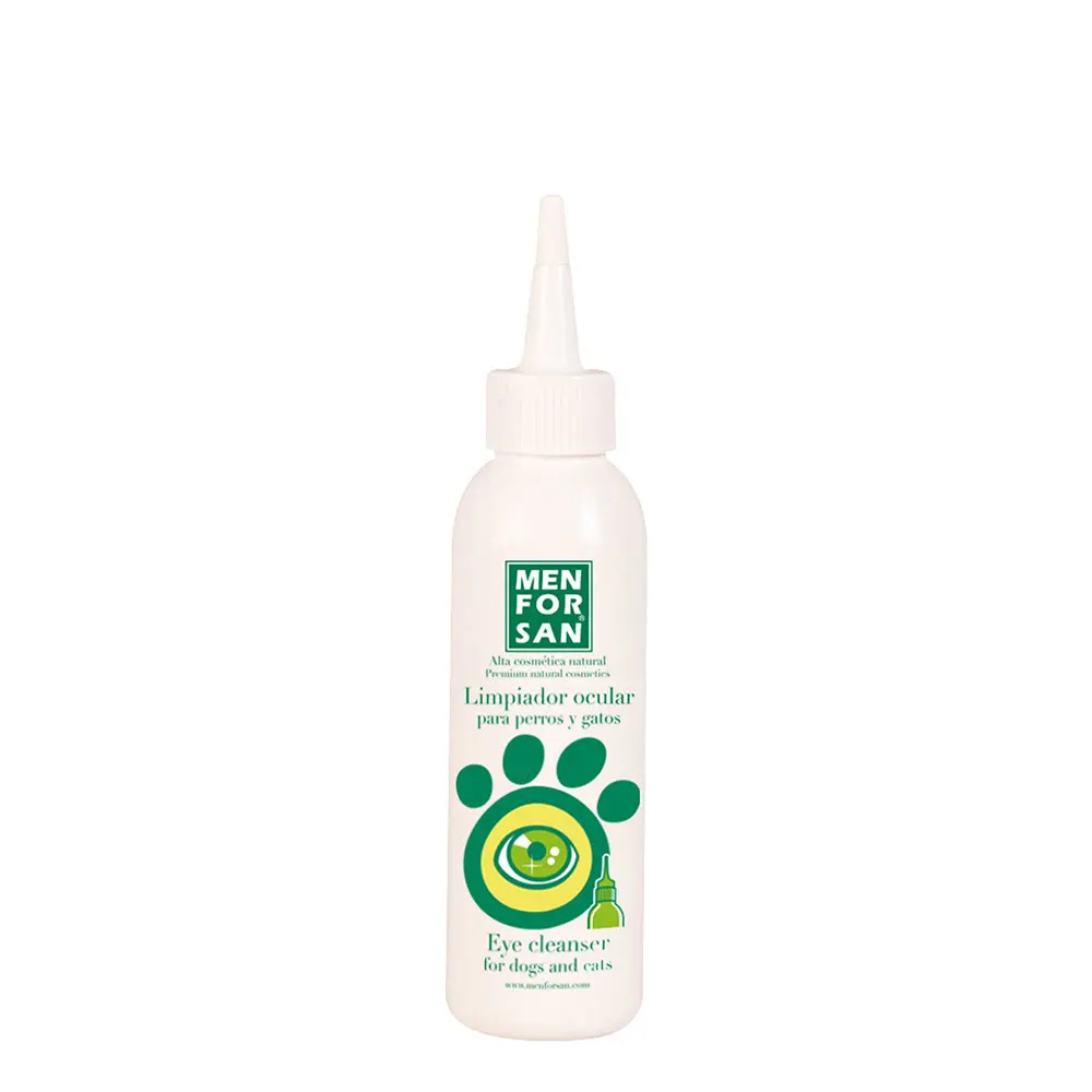 MEN FOR SAN CLEANER OCULAR for perros and gatos 125 ml MEN FOR SAN CLEANER OCULAR for perros and gatos 125 ml