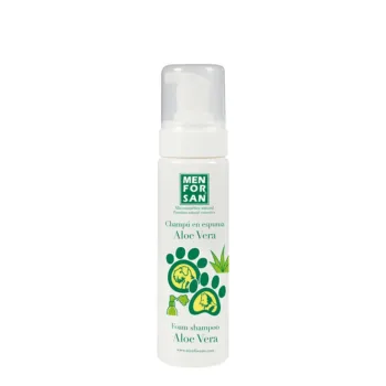 MEN FOR SAN SHAMPOO PERROS AND GATOS en foam with aloe vera 200 ml