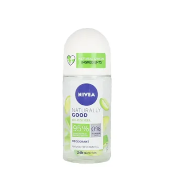 NIVEA NATURALLY GOOD ALOE VERA deo roll-on 50 ml