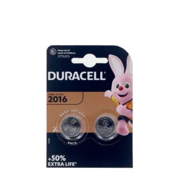 DURACELL DURACELL BUTTON LITHIUM 3V 2016 DL/CR2016 Batteriepaket x 2 St