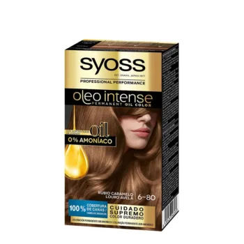 SYOSS OLEO INTENSE ammonia-free hair color #6.80-caramel blonde 5 pcs