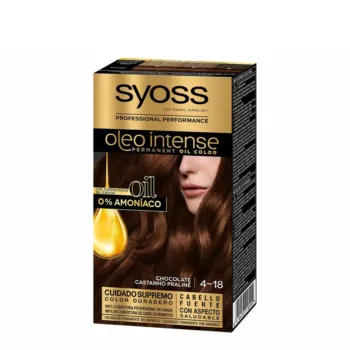 SYOSS OLEO INTENSE ammonia-free hair color #4.18-chocolate 5 pz