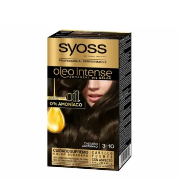 SYOSS OLEO INTENSE ammonia-free hair color #3.10-chestnut 5 pcs