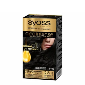SYOSS OLEO INTENSE ammonia-free hair color #1.10-intense black 5 pcs