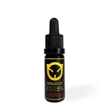 SPACECAT OIL DE CBD 5% (500mg) espectro completo rico en cannabidiol 10 ml