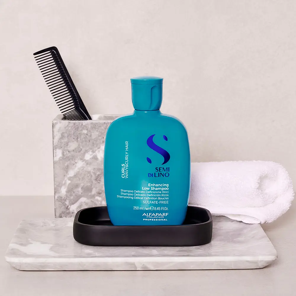 ALFAPARF MILANO SEMI DI LINO CURLS enhancing low shampoo 250 ml ALFAPARF MILANO SEMI DI LINO CURLS enhancing low shampoo 250 ml - Image 3