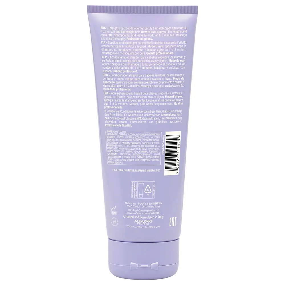 ALFAPARF MILANO SEMI DI LINO SMOOTH smoothing conditioner 200 ml