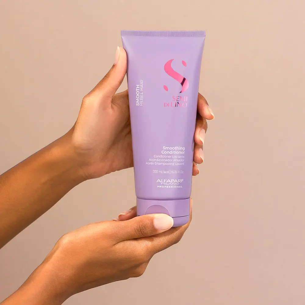 ALFAPARF MILANO SEMI DI LINO SMOOTH smoothing conditioner 200 ml ALFAPARF MILANO SEMI DI LINO SMOOTH smoothing conditioner 200 ml - Image 3