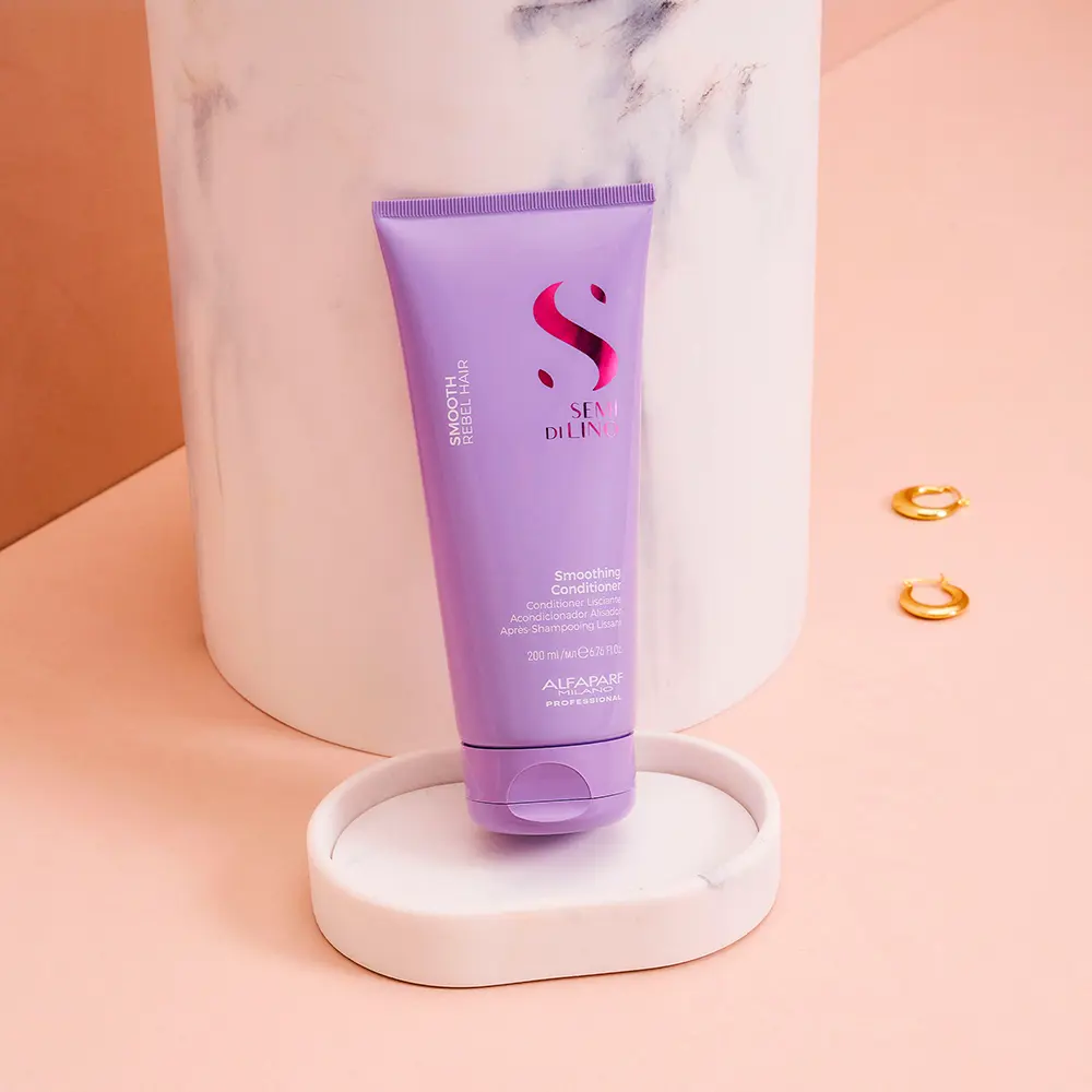 ALFAPARF MILANO SEMI DI LINO SMOOTH smoothing conditioner 200 ml ALFAPARF MILANO SEMI DI LINO SMOOTH smoothing conditioner 200 ml - Image 4