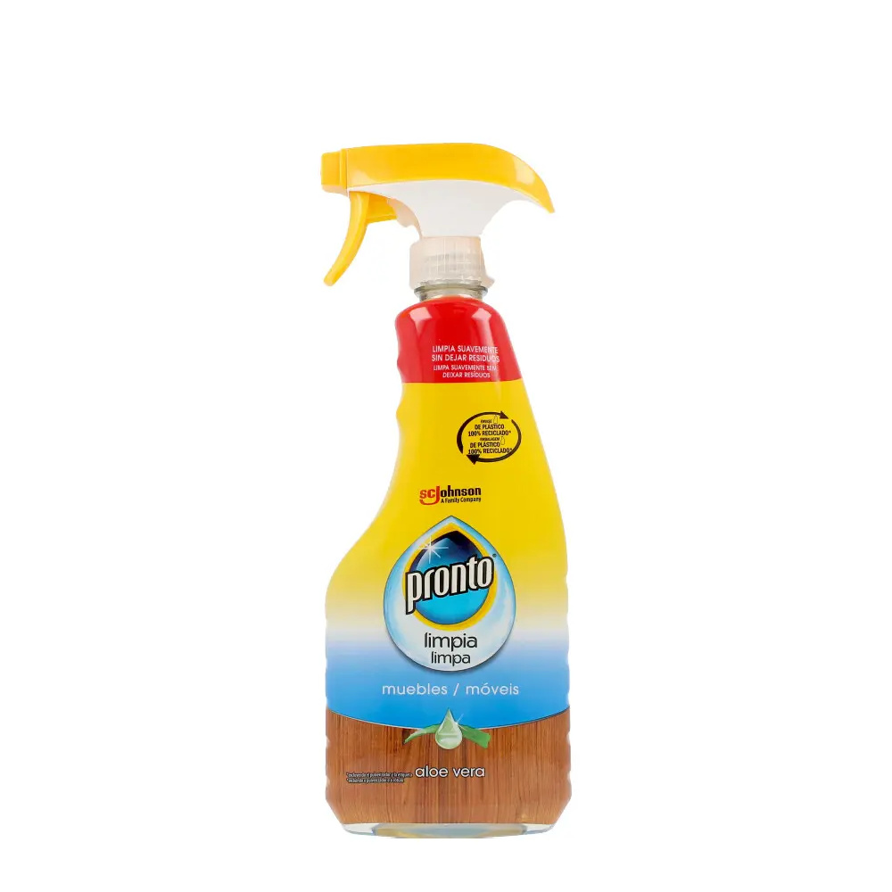 PRONTO PRONTO ALOE VERA limpia muebles pistola 500 ml PRONTO PRONTO ALOE VERA limpia muebles pistola 500 ml