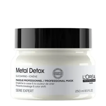  L'ORÉAL PROFESSIONNEL PARIS METAL DETOXMascarilla for Cabello daado 250 ml