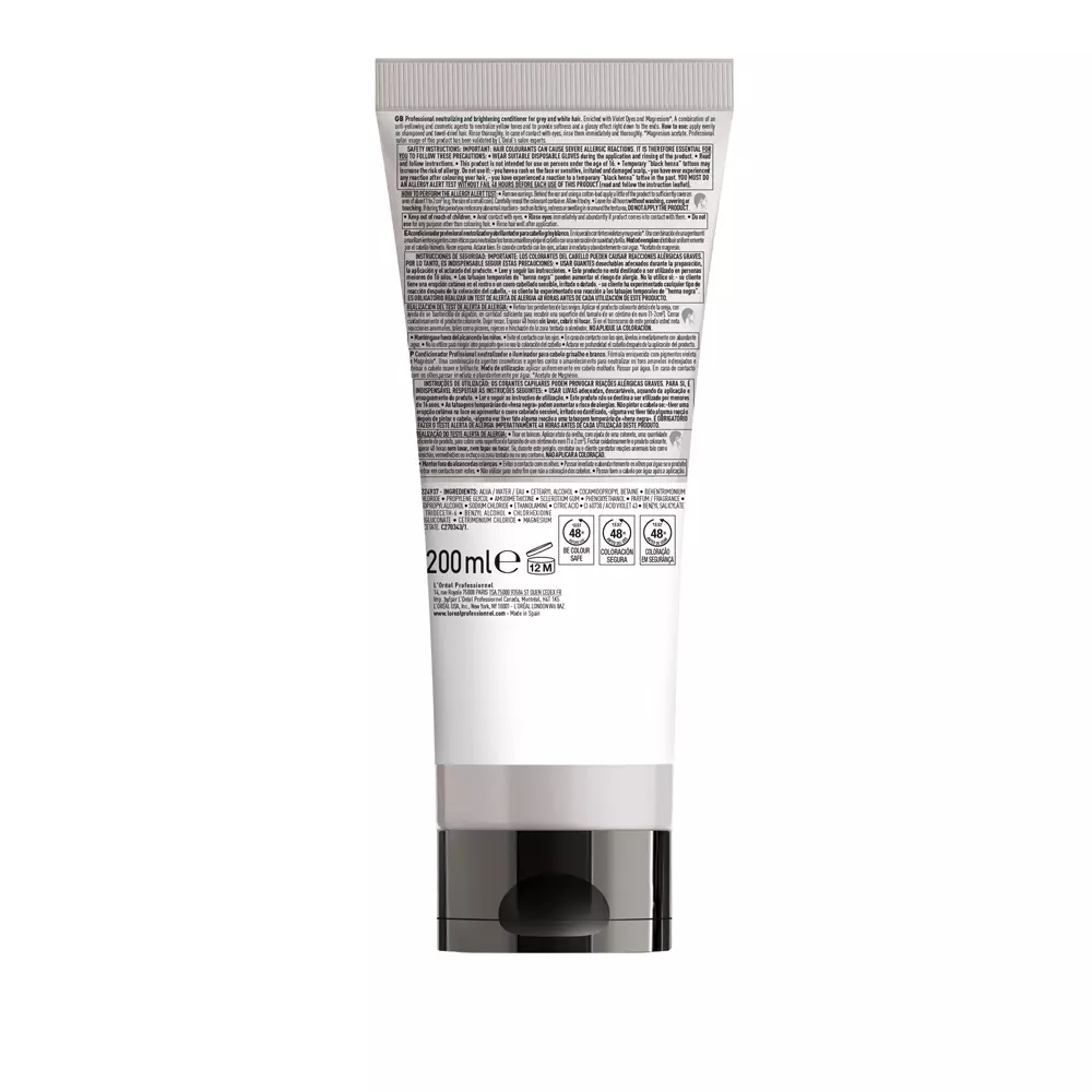  L'ORÉAL PROFESSIONNEL PARIS SILVER conditioner 200 ml
