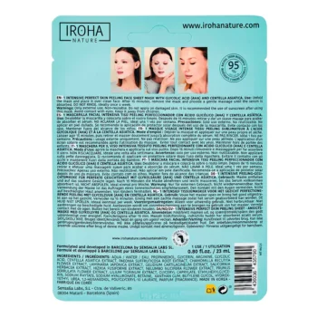 IROHA PERFECT SKIN PEELING glicolic acid & centella asiatica 23 ml