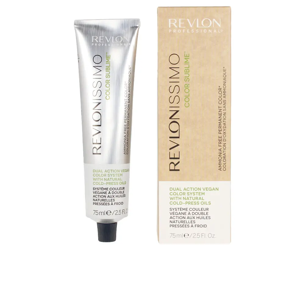 REVLON COLOR SUBLIME cream gel color ammonia free #1-negro