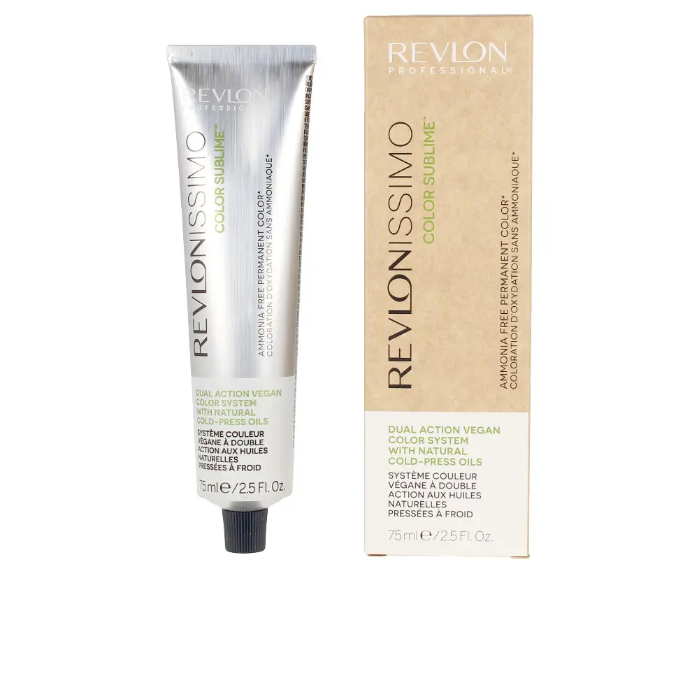 REVLON REVLONISSIMO COLOR SUBLIME ammonia free permanent color #5-castao clear 75 ml