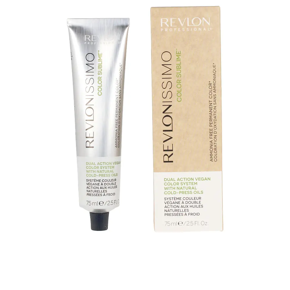 REVLON REVLONISSIMO COLOR SUBLIME ammonia free permanent color #8-blonde clear 75 ml