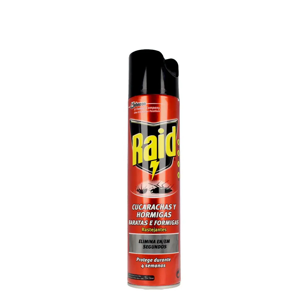 RAID RASTREROS insecticida action inmediata spray 400 ml RAID RASTREROS insecticida action inmediata spray 400 ml