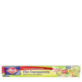 ALBAL FILM TRANSPARENTE with sistema corte easy 50 metros ALBAL FILM TRANSPARENTE with sistema corte easy 50 metros