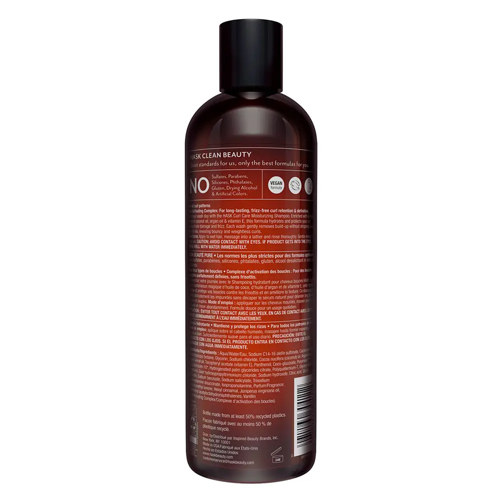 HASK CURL CARE Feuchtigkeitsshampoo 355 ml