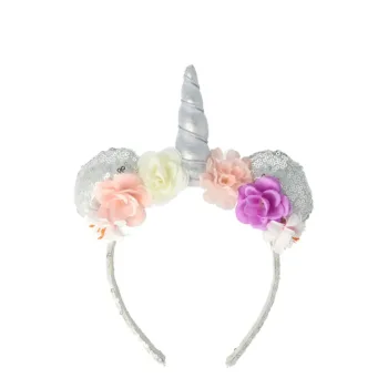 INCA DIADEMA LENTEJUELAS unicornio 1 pz