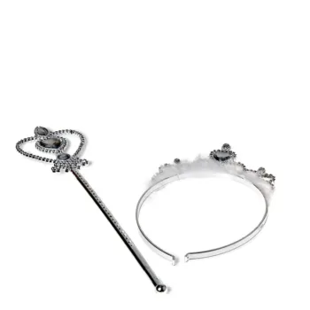 INCA CORONA AND VARITA PLATEADA set 2 pcs