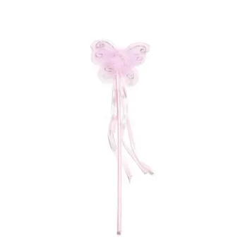 INCA VARITA MARIPOSA cintas en rosa 1 pz