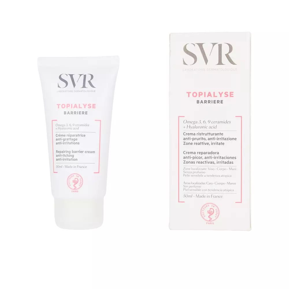 SVR LABORATOIRE DERMATOLOGIQUE TOPIALYSE Repairung Barrier Cream 50 ml SVR LABORATOIRE DERMATOLOGIQUE TOPIALYSE Repairung Barrier Cream 50 ml