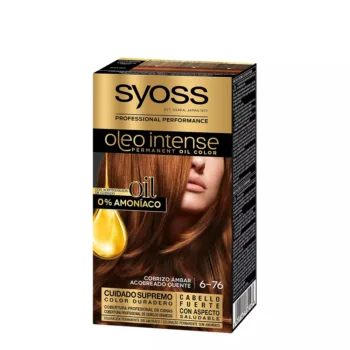SYOSS OLEO INTENSE ammonia-free hair color #6.76-amber copper 5 pz