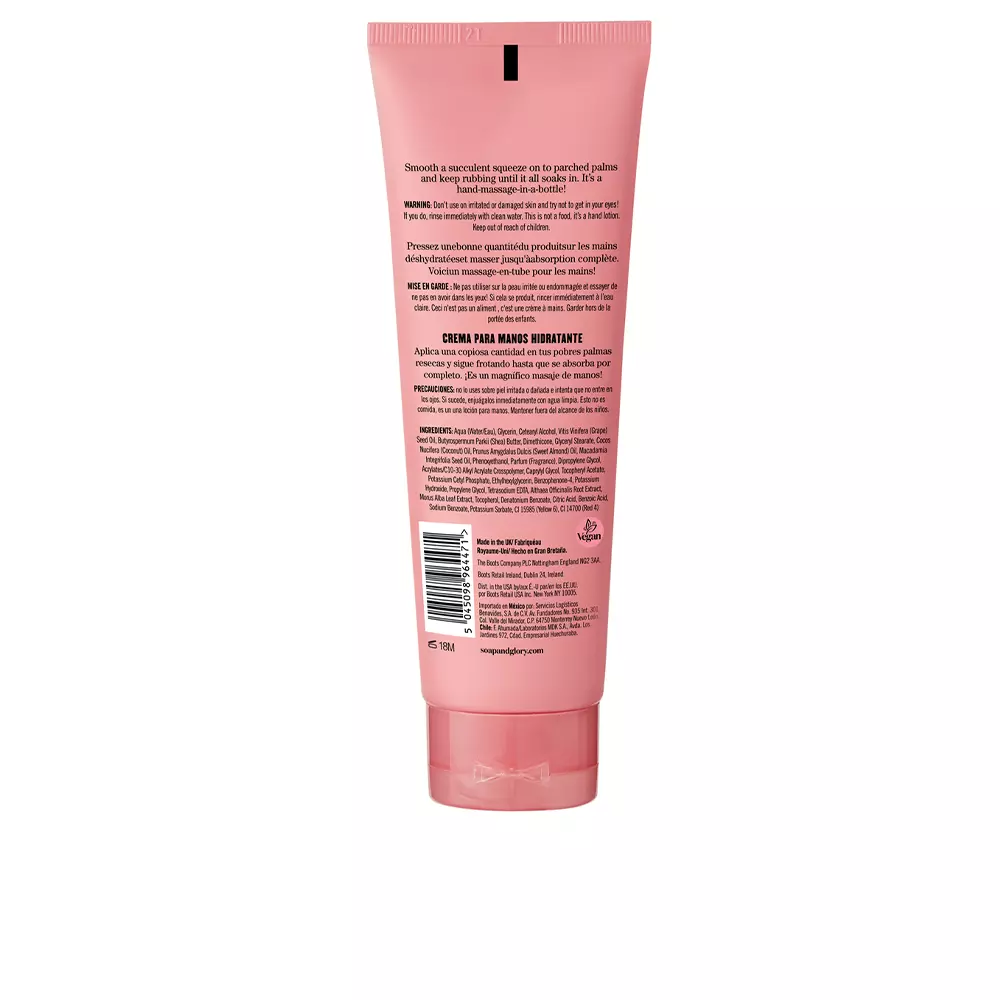 SOAP & GLORY HAND FOOD hydrating hand cream 125 ml