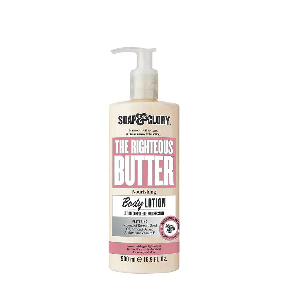 SOAP & GLORY THE RIGHTEOUS BUTTER body lotion 500 ml SOAP & GLORY THE RIGHTEOUS BUTTER body lotion 500 ml